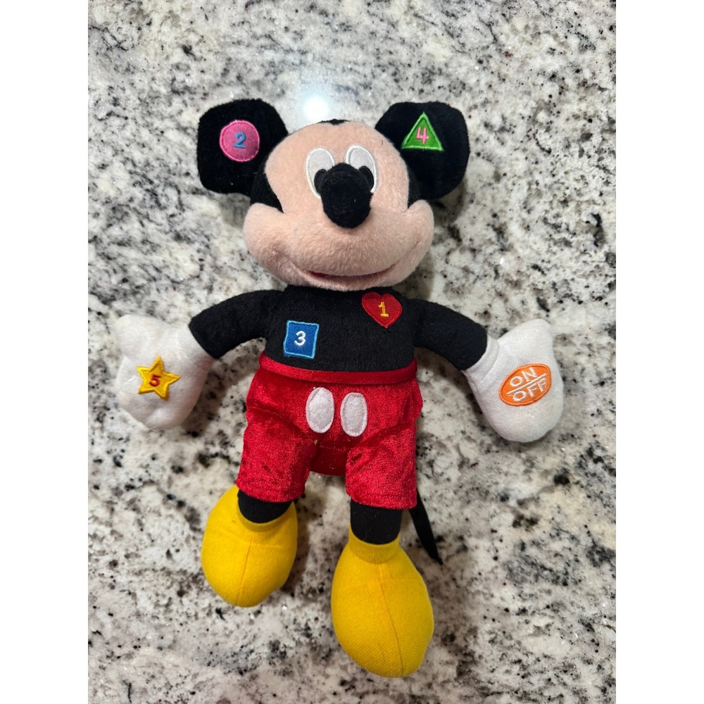 Disney‎ Mickey Mouse Interactive Learning Plush Toy Kcare Kiu Hung Industries